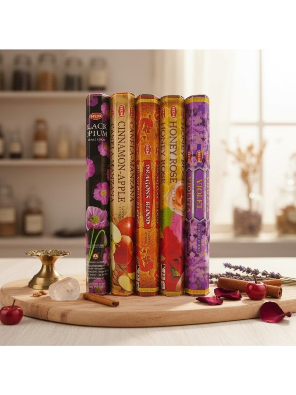 HEM Incense Variety Pack 100 Sticks Pocket’s Picks Witches Quest Favorites
